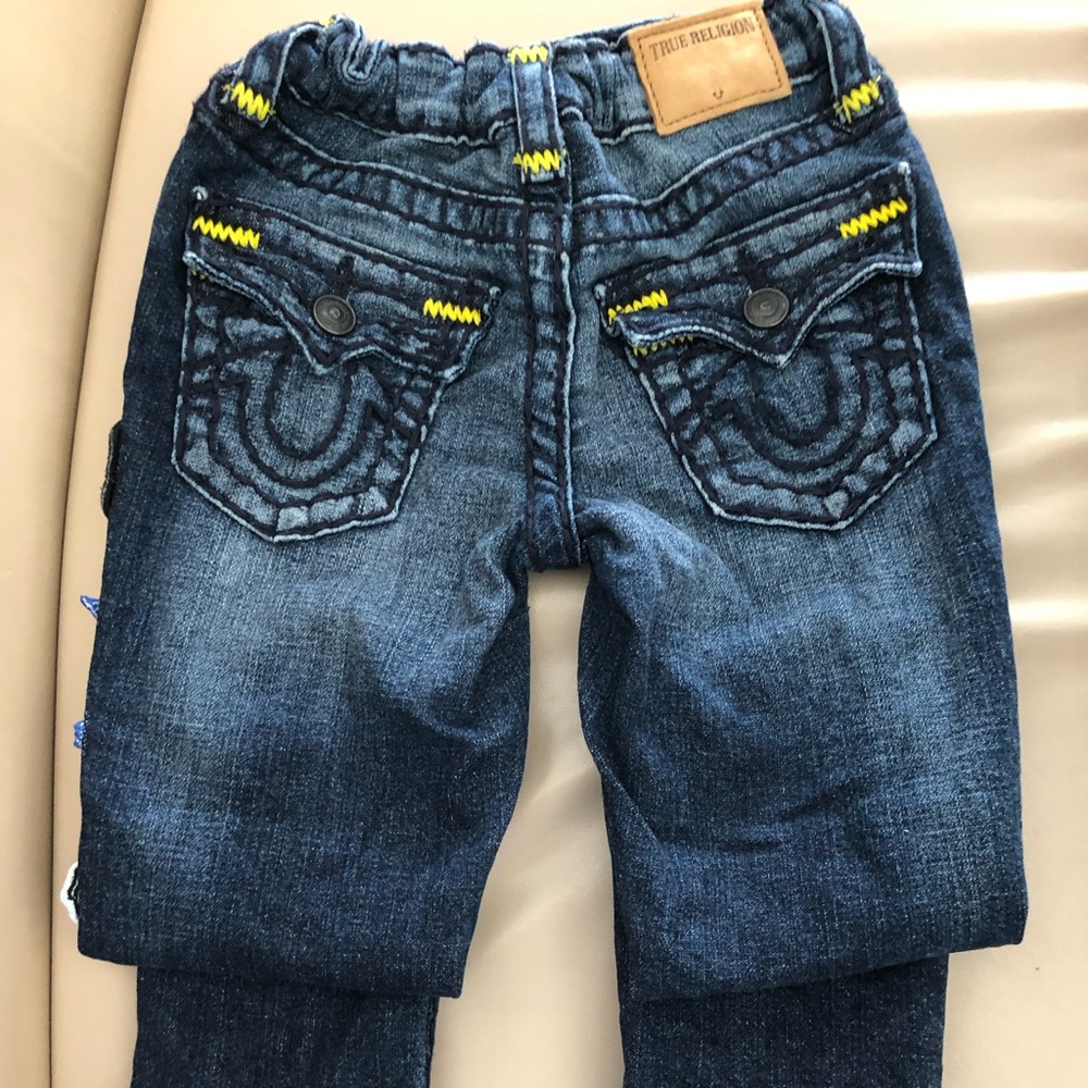 Girls denim True Religion Jeans great condition